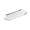 Metal Tray Stainless Steel Plate Oval Cake Fruit Dessert Tray Western-Steak Dish Rectangular Snack Plate Jewelry Storage Tray 2