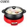 Hotpot Barbecue Pan 2 in 1 Multicooker Maifan Stone Grill Machine  Multifunctional Generic Heating Base Detachable Washable Pot 3