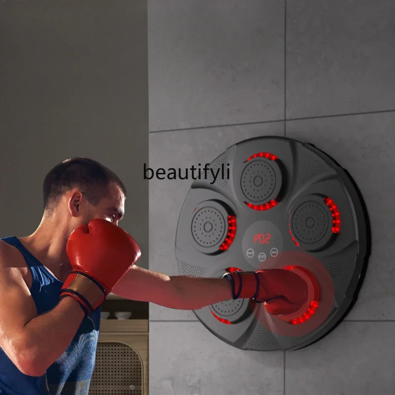 Smart-Music-Boxing-Machine-Sanda-Reaction-Training-Wall-Target-Home ...