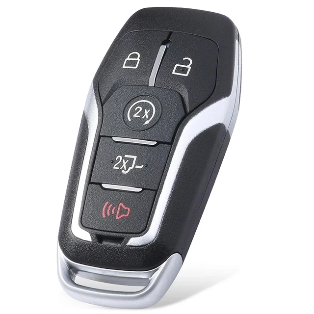 KEYECU 5 ปุ่มสําหรับ Ford Fusion Explorer Edge Mustang F150 F250 2015 2016 2017 M3N-A2C 31243300   Smart ID49 902MHz กุญแจรีโมท 6