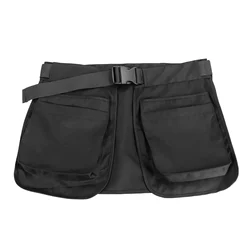 Versatile Outdoor Waist Pack with Adjustable Strap for Workouts, Travel, and Hiking (Black)