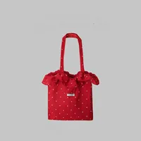 Sac à bandoulière en mousseline de soie pour femmes, sac à main de grande capacité en maille féerique, sac de transport, fourre-tout de Style coréen 3