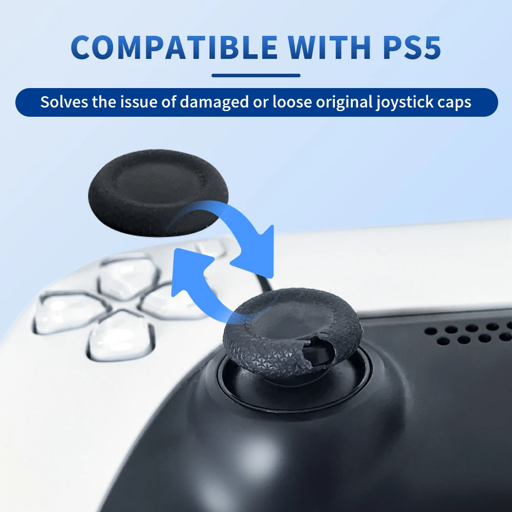 Easy-Install Gamepad Joystick Repair Cap for PlayStation Controllers