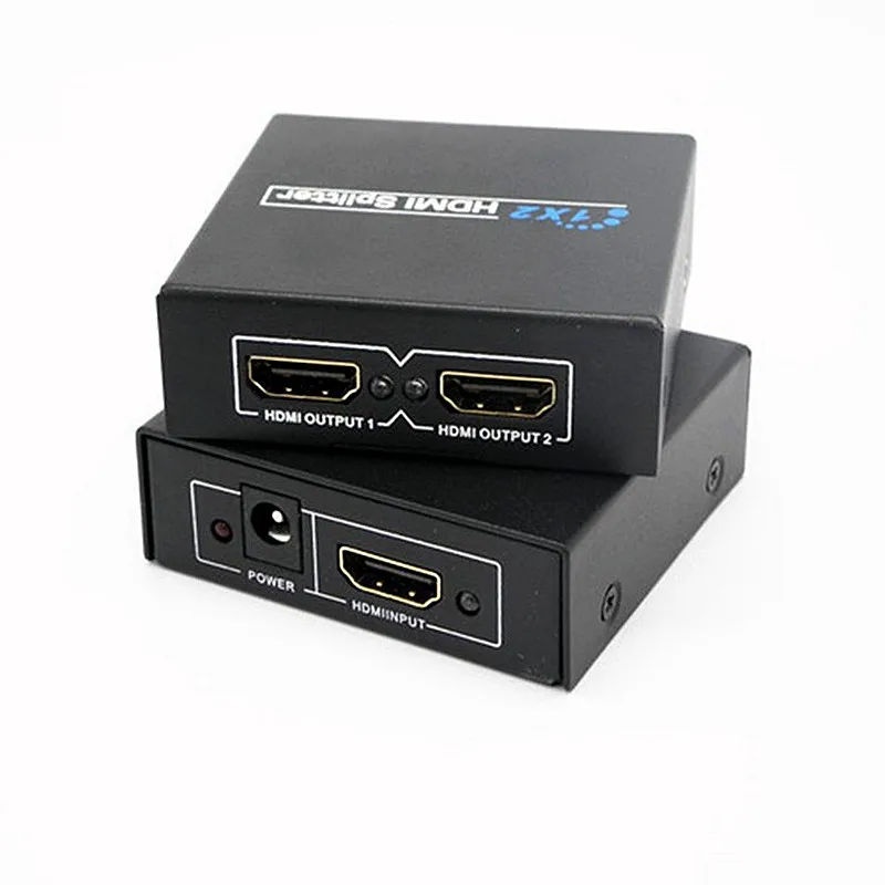 1x2 HDMI-compatible Switch Switcher Splitter Support 3D Full HD 1080P For PC HDTV DVD S03