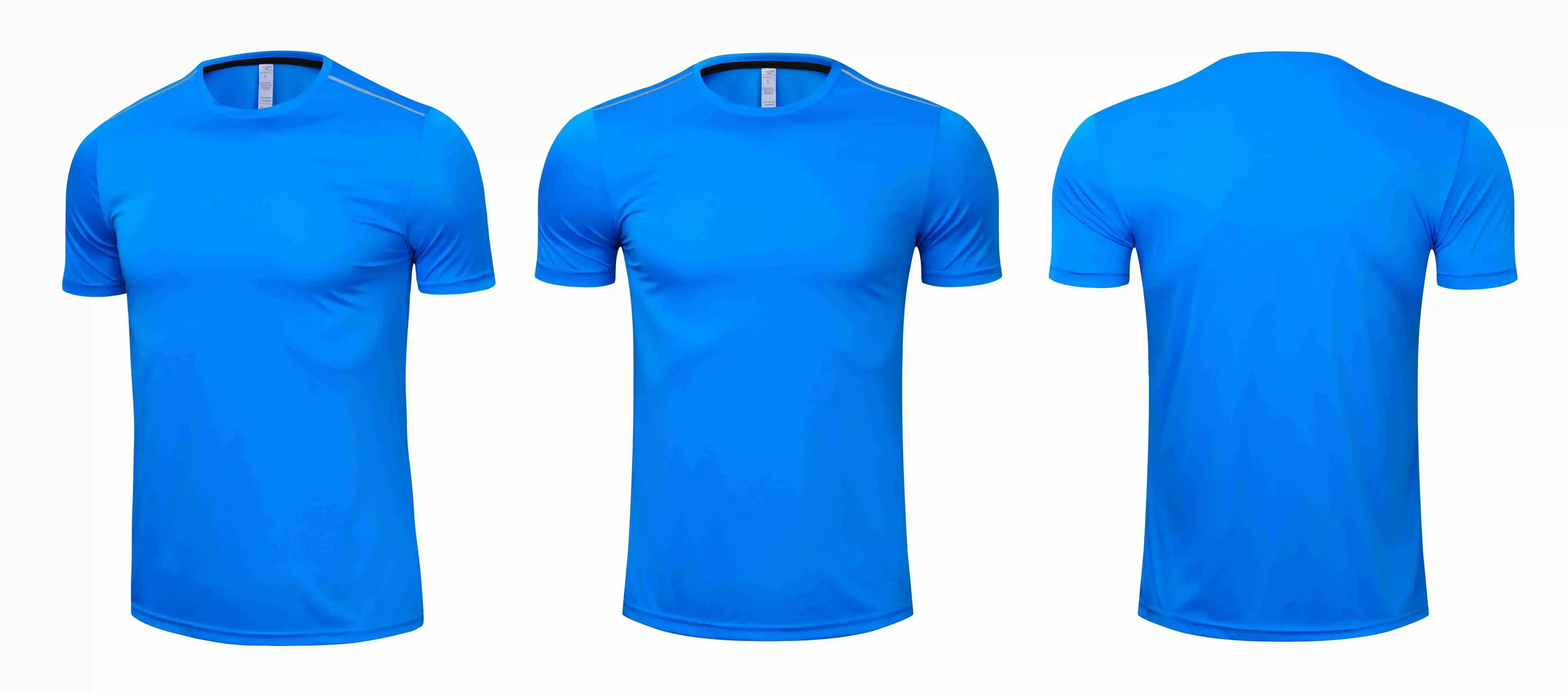 Men Women Quick Dry Short Sleeve Sport T Shirt Gym Jerseys Fitness Shirt Trainer Running T-Shirt Teenager Breathable Sportswears