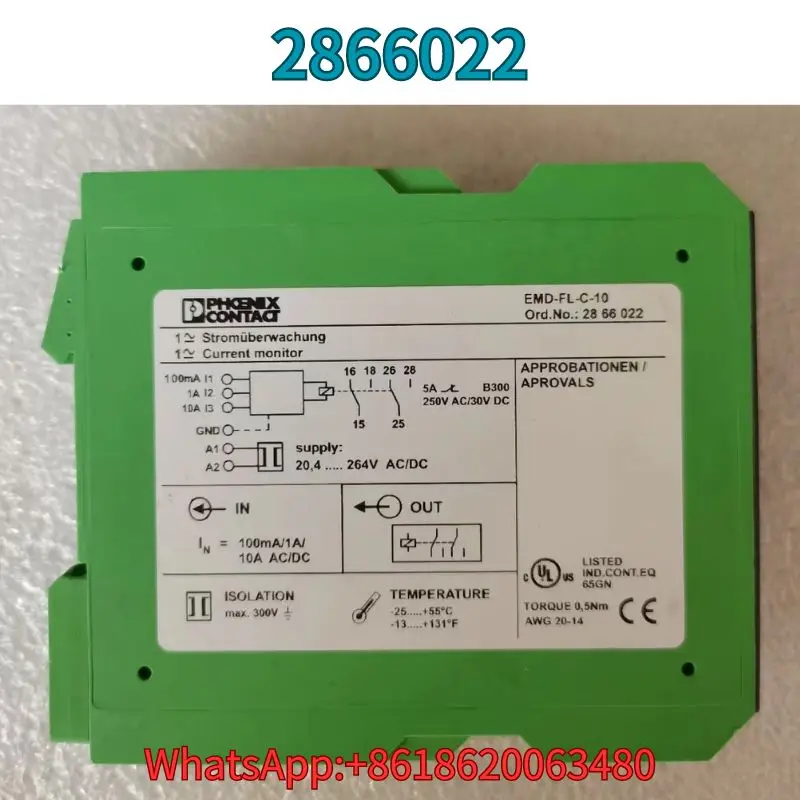 

New 2866022 EMD-FL-C-10 monitoring relay Fast Shipping