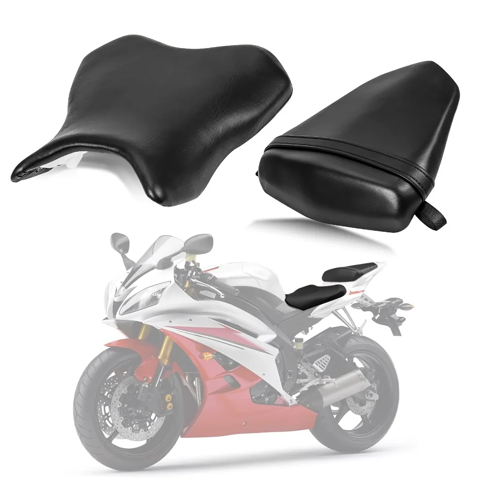 Front Rider Driver Rear Passenger Seat Pillion Cushion Seat for Yamaha ...
