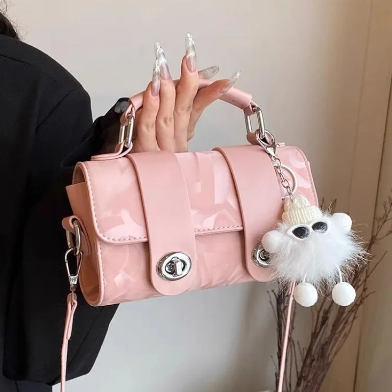Richme 2024 Summer Women Handbags Fashion New Designer Mini Crossbody Shoulder Bags Luxury Silver Sac A Main Femme with Pendant