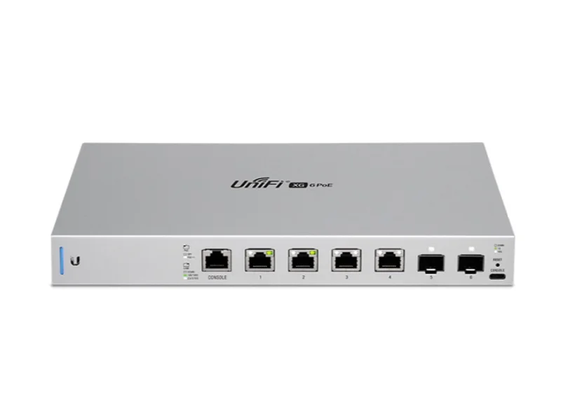 UbiQuiti UniFi Switch 4-port 100/1000 US-XG-6POE Gray | Компьютеры и офис