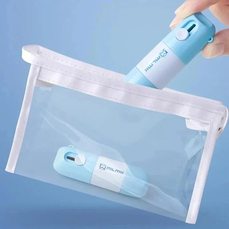 2 In 1 Thermal Paper Correction Fluid Unboxing Knife Durable Thermal Paper Data Identity Protection Fluid Eraser Box Opener