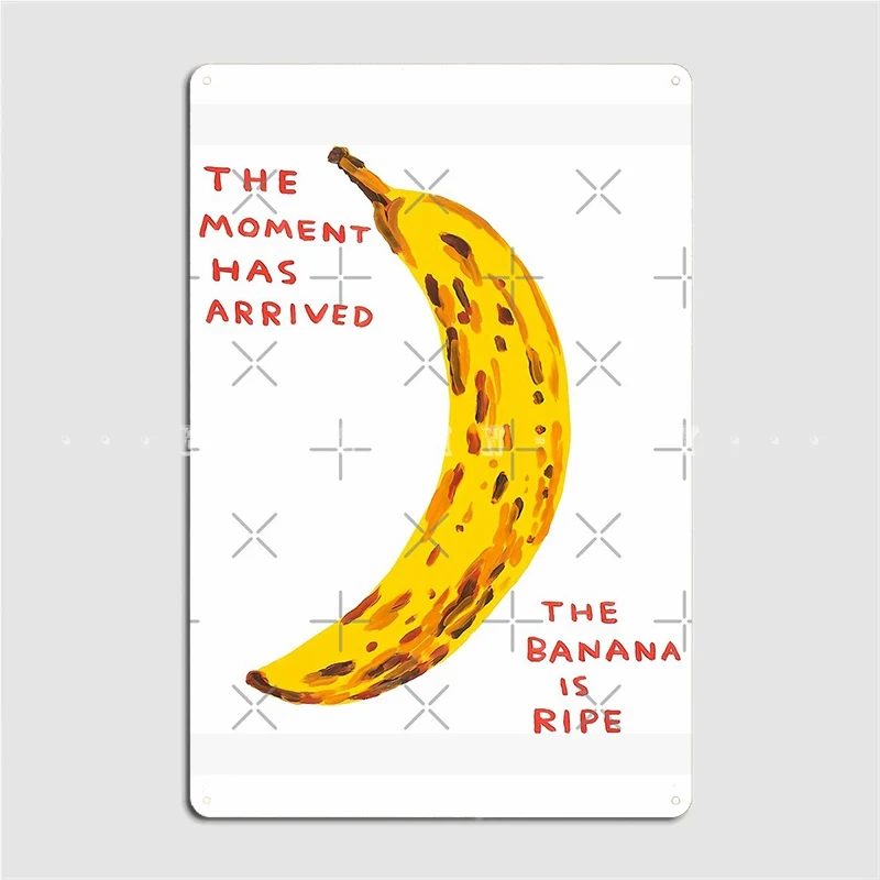 

The Banana Davids это зрелый металлический плакат для кинотеатра, кухня, дизайнерские настенные плакаты