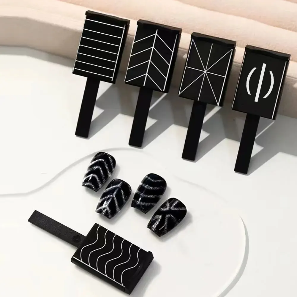 Magnetic Nail Art Tools 5pcs Magnet Stick for 3D Magnetic Cat Eye Gel