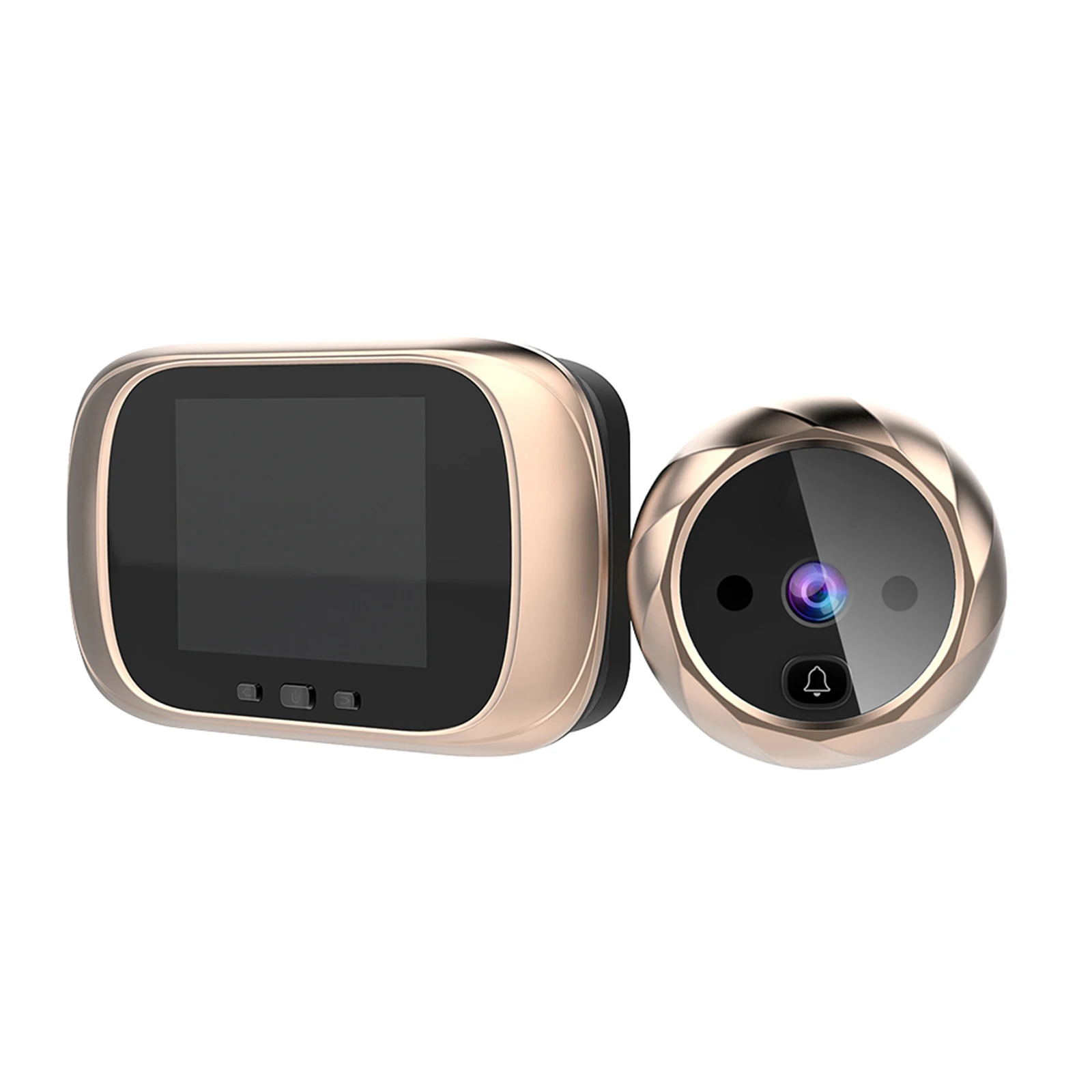 Digital Door Viewer Peephole Door Camera Doorbell 2.8-inch LCD Screen Night Vision Photo Shooting Digital Door Monitoring