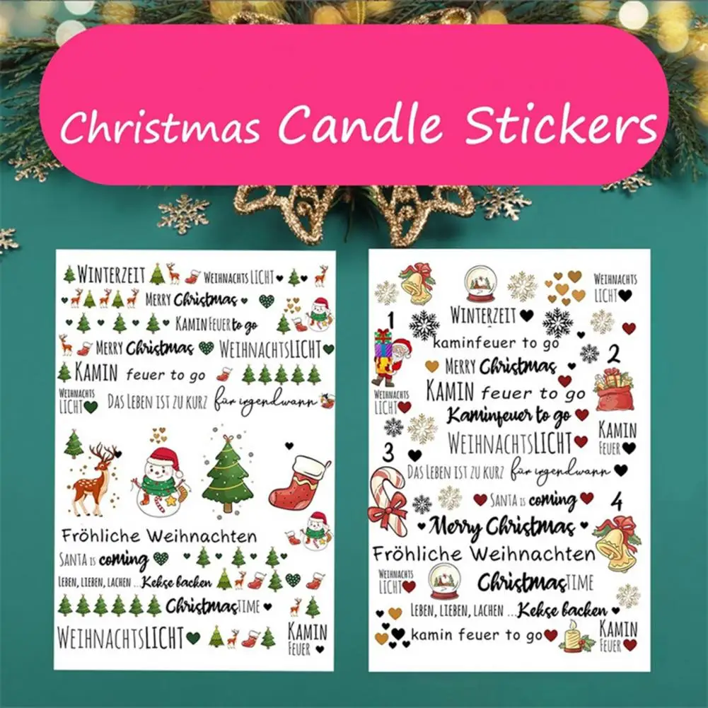 

2 шт., наклейки-татуировки в виде свечи