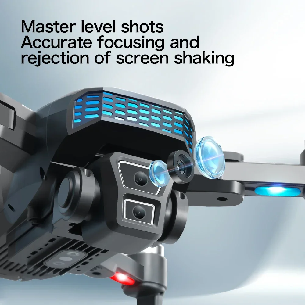 Grey-8K-1B Drone professionnel P11 8K à double caméra, eviter les