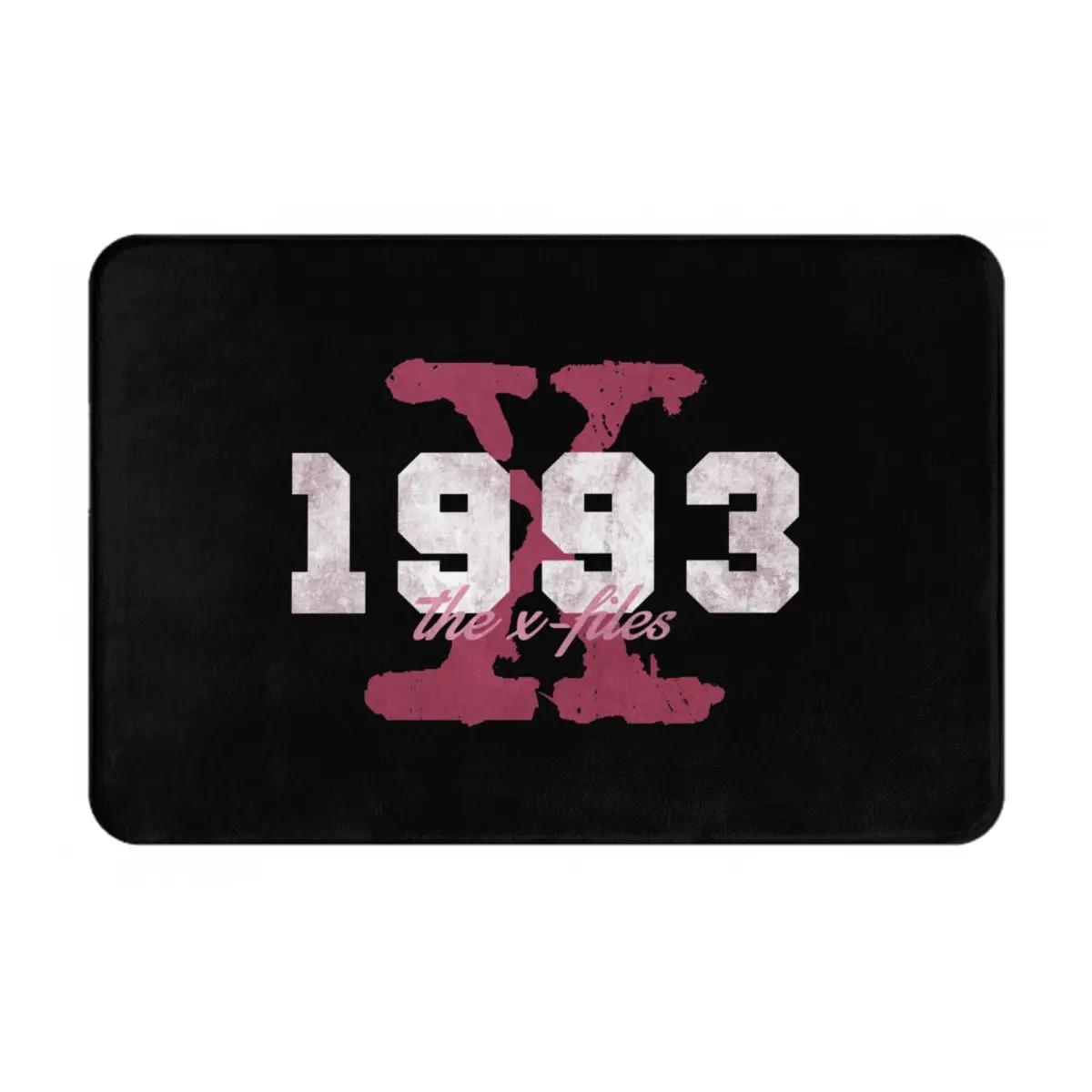 

The X Files Est 1993 Carpet Soft Bath Mat Anti-Slip Absorbent Mat for Home Printed drop shipping Indoor Outdoor Mats Decoration