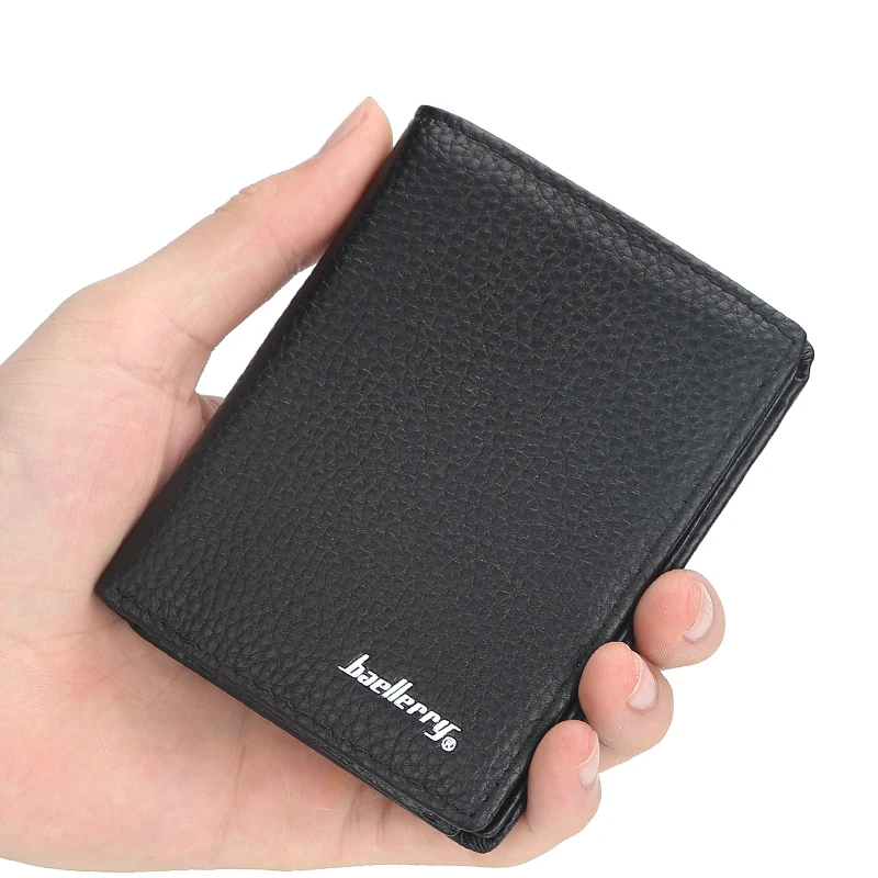 Wallet Mens Money Purse Coin Bag  r Short Men Wallet Card Holder Compact Money Purses Multifunctional driver's license package