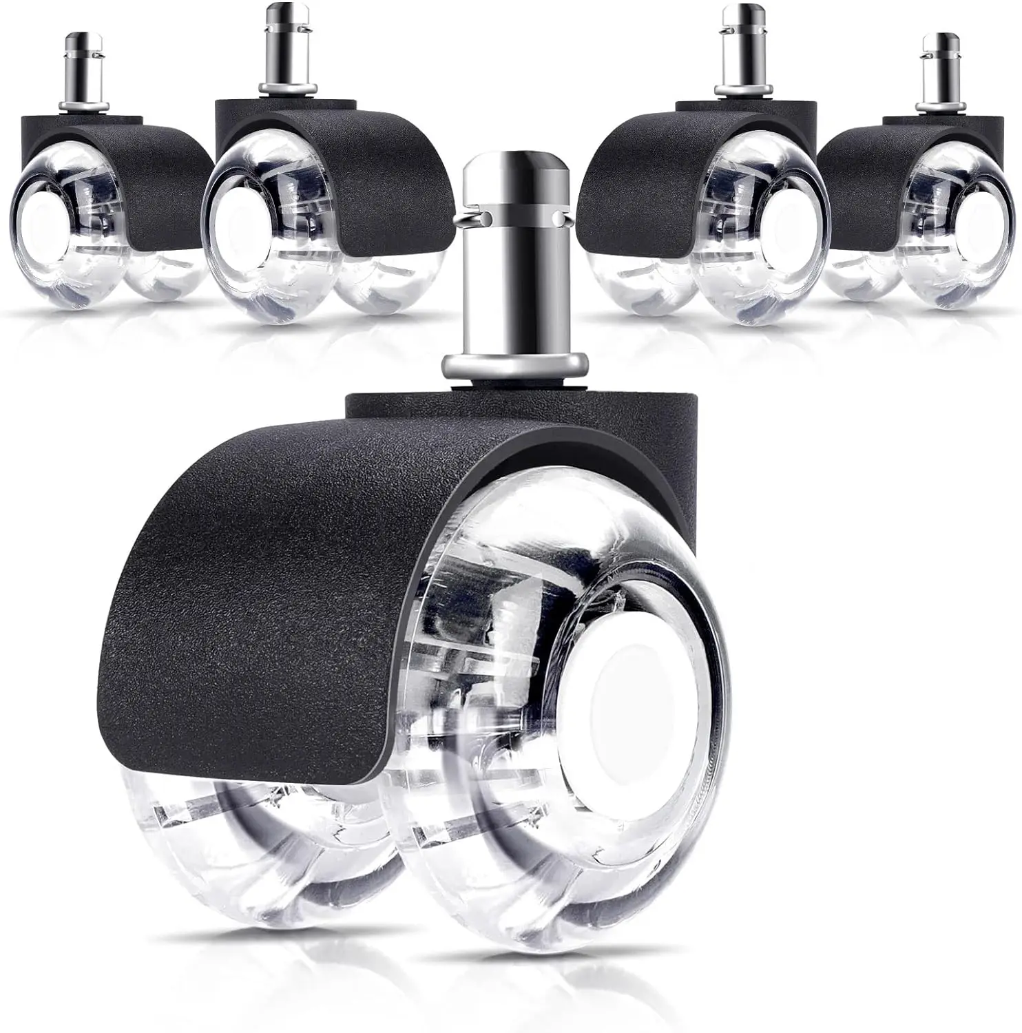 Universal Mute Office Chair Caster, Silencioso e