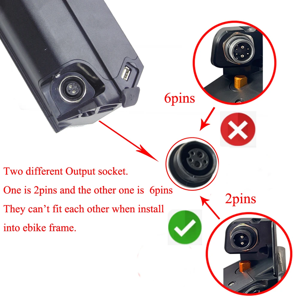Ebike Battery Connector Dorado Bracket Mount Base Reention Dorado Battery holder Mounting Base Plate Connector Dorado Max Plus Pro Mini 21700 Battery Connector