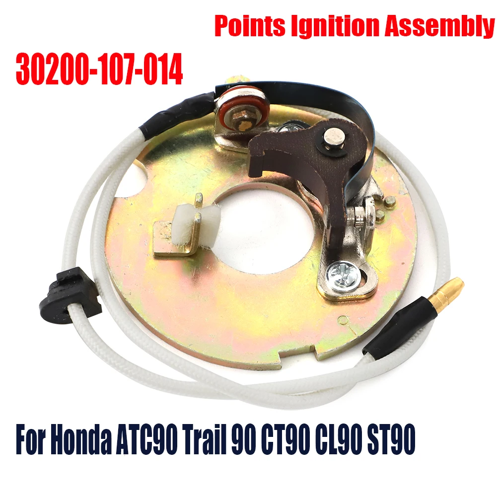 Sell HONDA ATC90 CA175 CL100 CL125 CB100 CB125 CB200 XL100 CONTACT POINT NOS JAPAN In Vintage - Foto 11