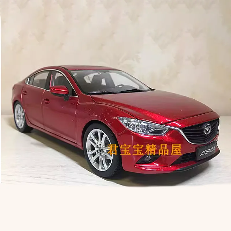 Original 1:18 Scale 6 ATENZA Red Alloy Car Model Ornament Souvenir