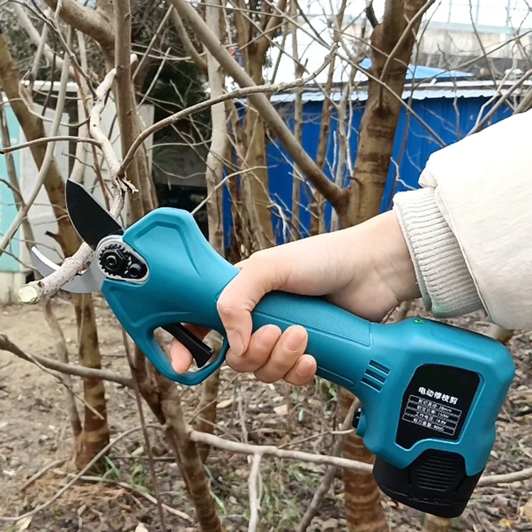 Cordless Electric Pruning Shears Multifunctional Portable Tree Branch Flower Bushes Pruning Tool With 18V MakitaLithium Battery