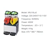 BEIJAMEI 10L 15L Double cylinder Slushie Machine Automatic Drink Dispenser Juicer Beverage Granizing Snow Smoothie Slush Maker f 6