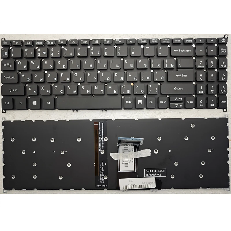 Clavier AZERTY Français Neuf Pour Acer Aspire 3 A315-52 Et A315-52G - Clavier Complet Noir