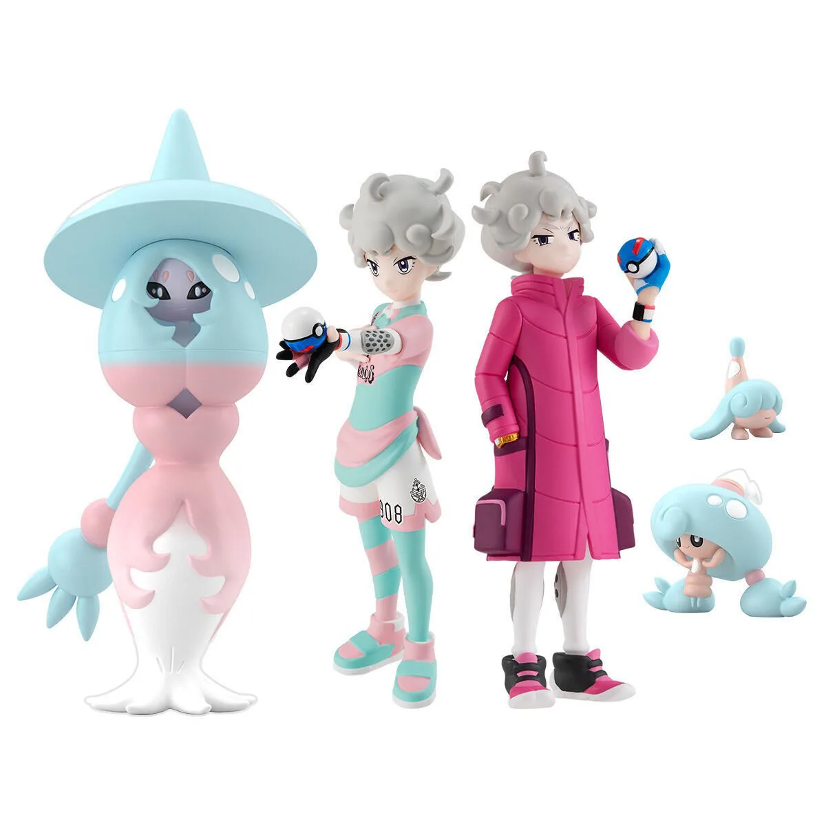 5pcs/set Genuine Pokemon Leading Lady Gashapon Misty Dawn Action Figure  Model Toys Gift For Birthday Children - Action Figures - AliExpress