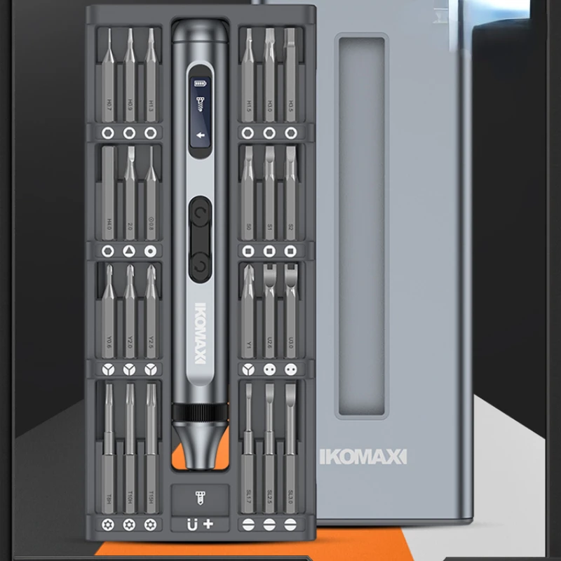 

Electric Screwdriver Tool Smart Screen Set Household