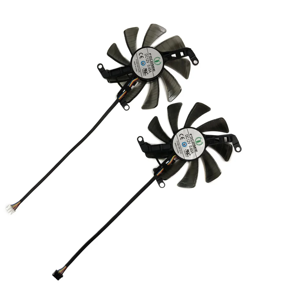 Setventilador Placa de Vídeoventilador de Placas Gráficaspara Rtx 3060tith9215s2h-paa01 Fy09015m12lpapara Palit Rtx 3060 Dual Ocpara Palit Rtx 3060ti Dual oc V1para Palit Rtx3050 Dual oc Peças - Imagem 2
