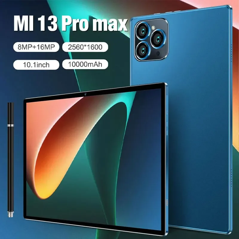 Mi 13promax 태블릿, 16GB + 1TB, 10.1 인치 FHD + 스냅드래곤 870 태블릿, 안드로이드 13.0 태블릿 PC, 5G 듀얼 SIM 카드, 와이파이, 월드 프리미어