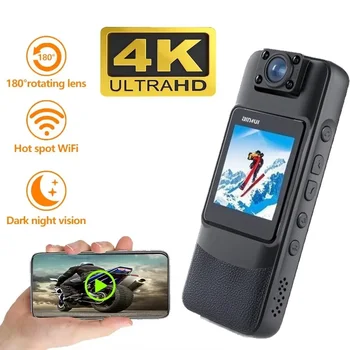 2025 Fotocamera digitale montata sul corpo HD 1080P 1296P 3000mAh Registrazione prolungata Visione notturna Mini fotocamera Webcam Dashcam per esterni