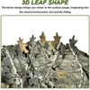 3D Bionic Leaf Shape Backpack Cover Iaser Cutting Outdoor Hunting Camo Backpack Cover Hunting Backpack Accessories 5