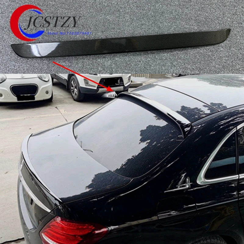 

High Quality carbon fiber Car Rear Wing Spoiler For Benz W213 E300 E320 E260 E63 Spoiler 2015-2017