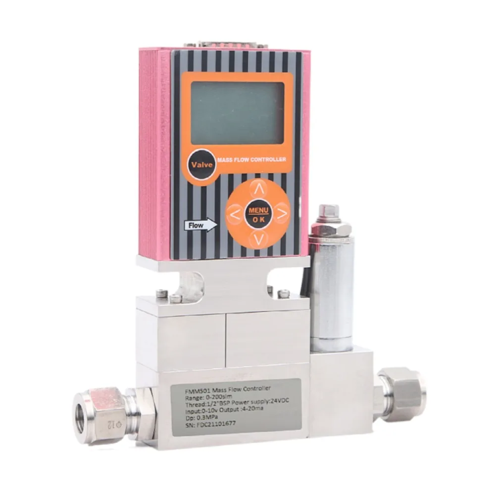 

SENTEC FMM501 High Precision Micro Variable Area Air Flow Controller Gas Mass Flowmeter