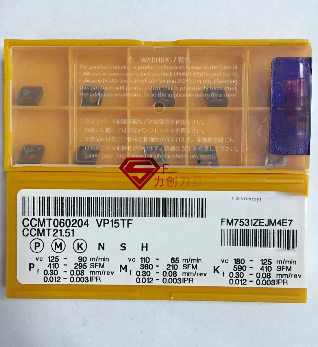 

Лезвие CNC CCMT060202 VP15TF/UE6020/US735