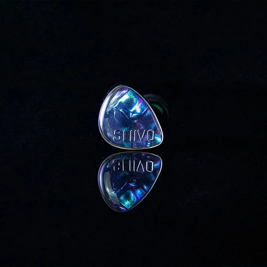 MYER-AUDIO SLIIVO SLA3 1DD+3BA Hybrid Drivers In Ear Earphones 0.78mm 2Pin Gold-Plated 3.5mm+4.4mm Cable 3