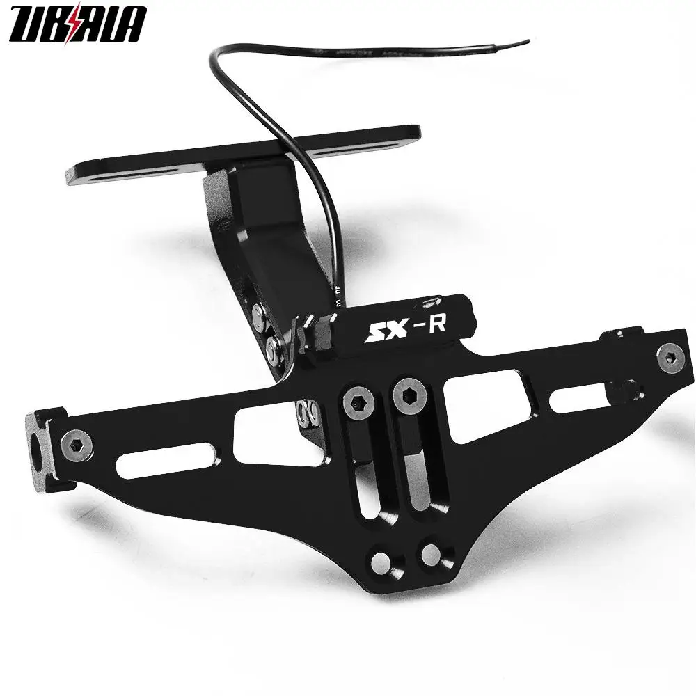 Per Aprilia Sxr Sx R 50 4S 4V 2021 Supporto Targa Posteriore Staffa Di Licenza Con Eliminatore Parafango Ordinato Coda Leggera