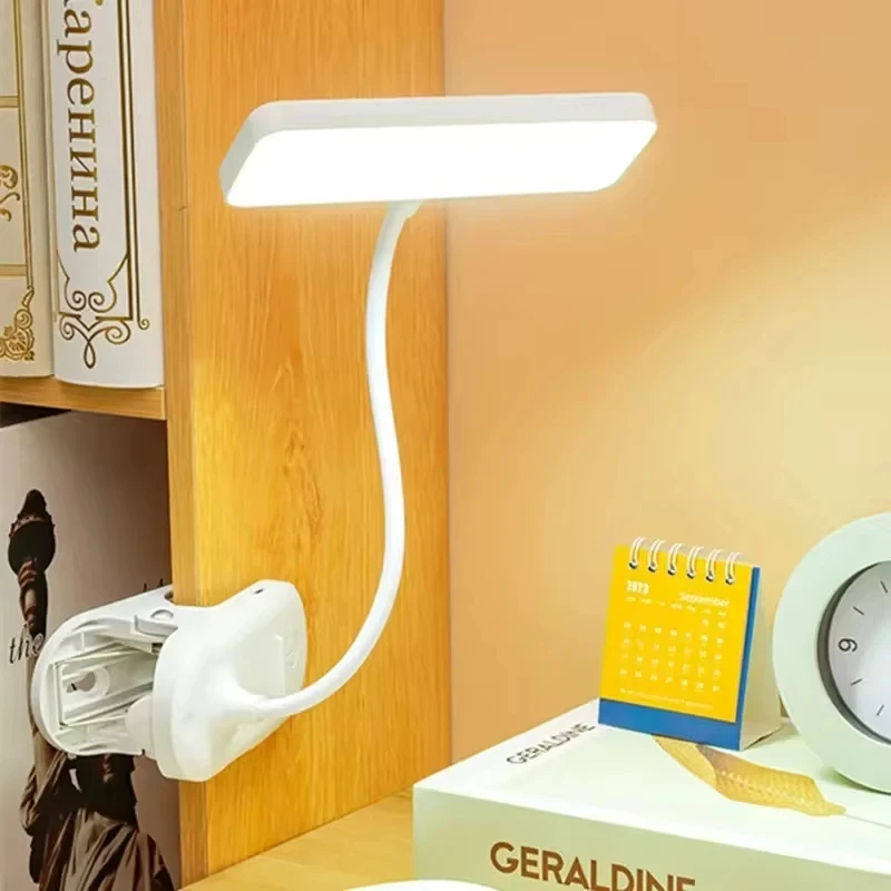 Dimmable LED Rechargeable Book Light Clip on Reading Lights for Reading in Bed Bedroom Desktop 3 Color Adjustable Touch Control led light night light led desk lamp book light mini night light mini led light