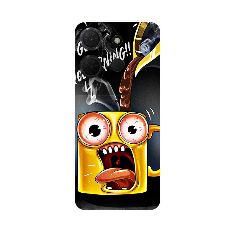 Cute Silicone Soft Protective Phone Case - Fun Design & Durable TPU Back Cover