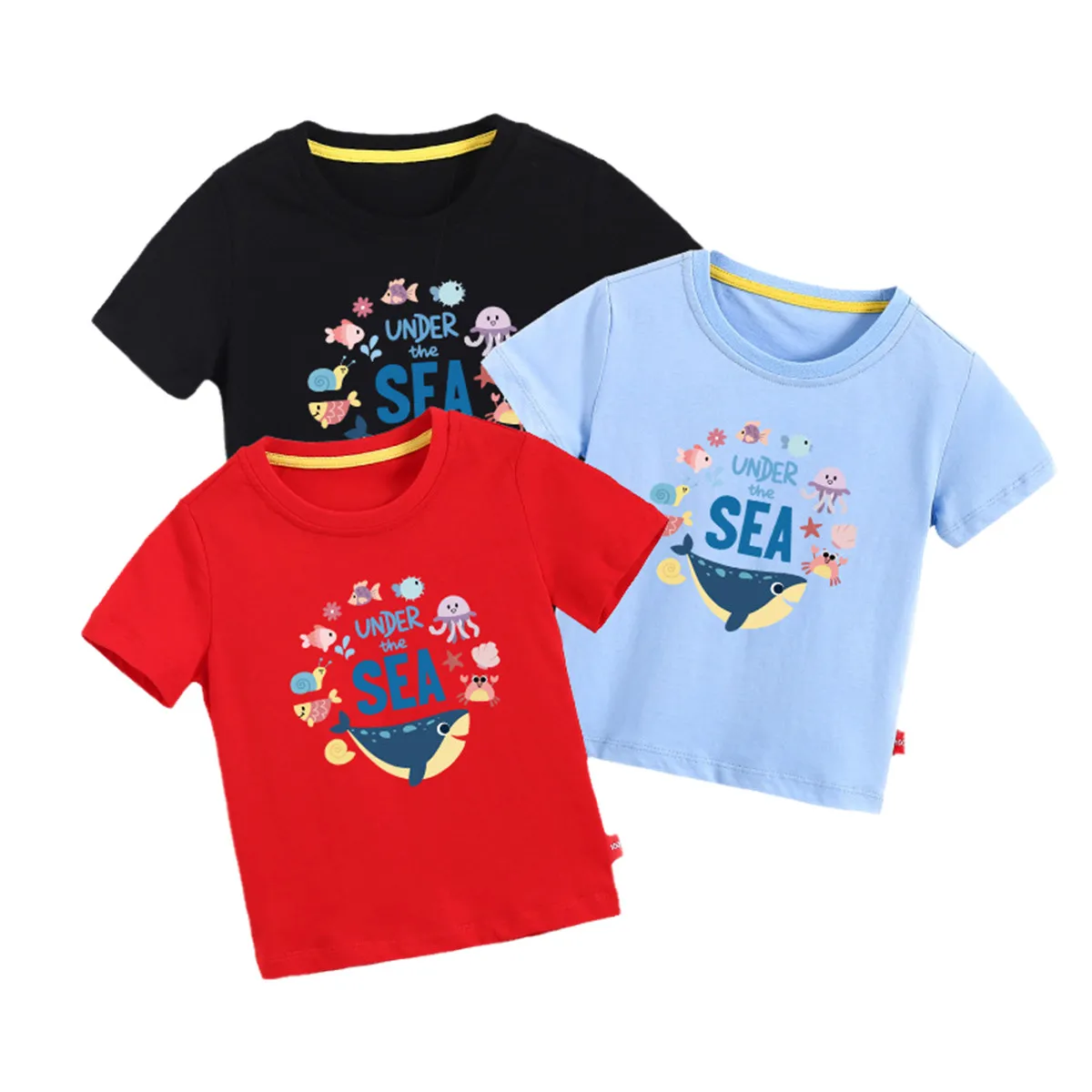 

Children's T-Shirt Summer New Kids Cotton Short-Sleeved Shirt