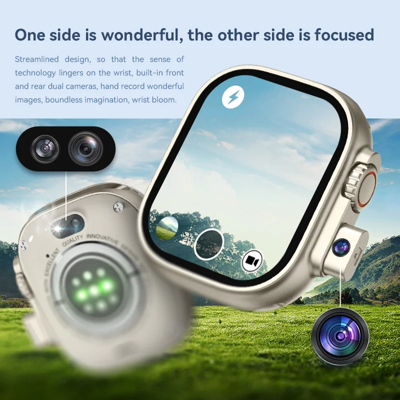HW Ultra 2 Call Smartwatch 5G Android System 4+64GB Dual Camera description image 2