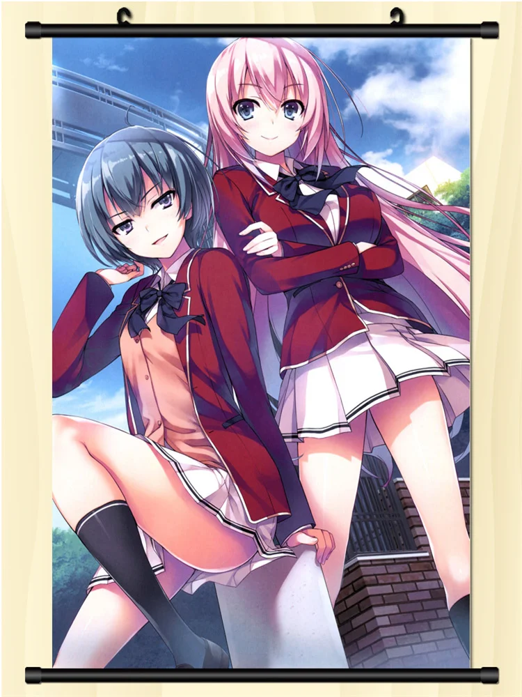 Anime Poster Classromm Of The Elite Kiyotaka Ayanokouji And Horikita Suzune  2 Canvas Picture Wall Art Print Painting For Living Room Bedroom Decoration  40x60cm No Frame : : Home & Kitchen