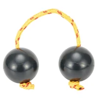 Asalato-Sangle réglable avec son croustillant, Shakers africains, PertingSCH, Oeufs de sable, Dangthm, Jaune, Rouge 1