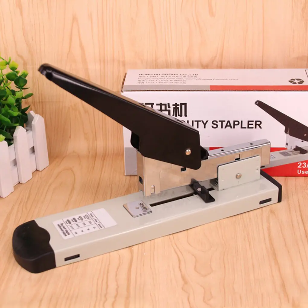 

Heavy Duty Stapler Stapling Machine School High Capacity Desktop Office Document Paper Bookbinder