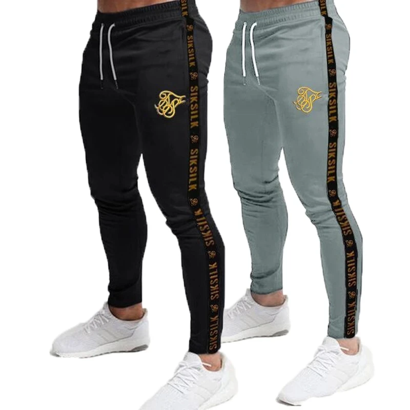 Mens Joggers Sweatpants Sik Silk 