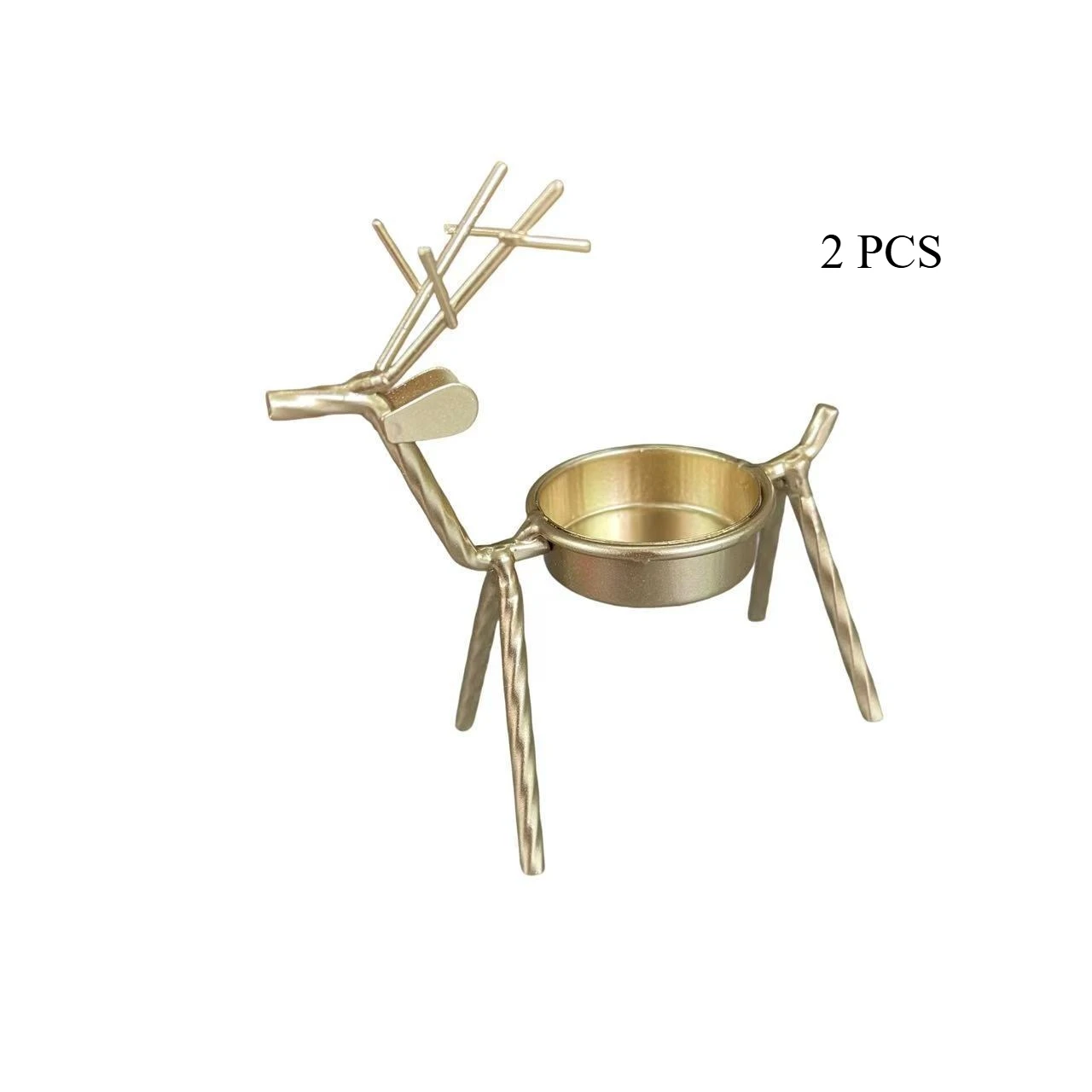 White gold deer cand