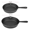 Cast Iron Skillet Cast Iron Vintage Iron Casting Pan 16cm 20cm Vintage Cast Iron Skillet Frying Pan Burnt NOn stick Cast Iron 4