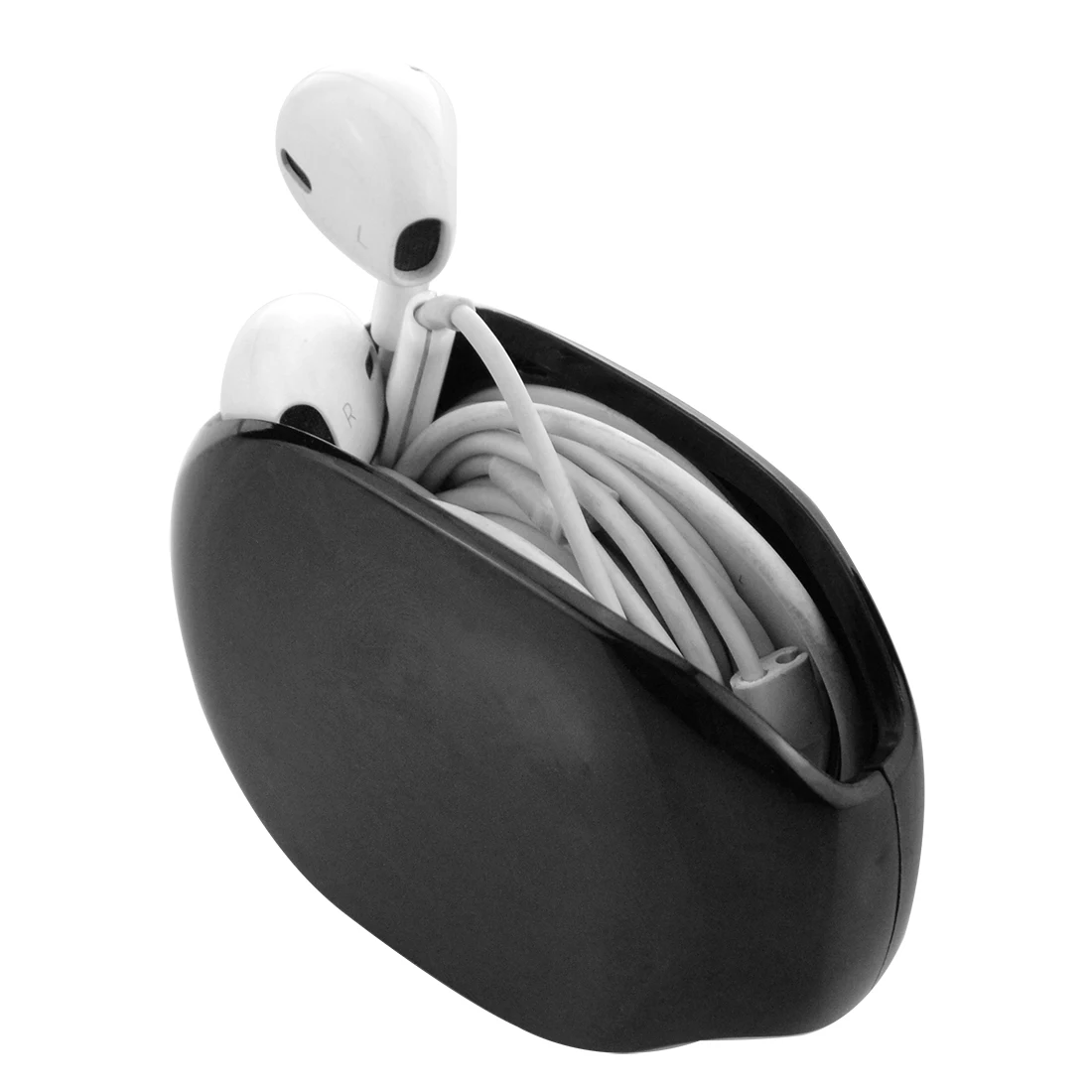 

Geekria Earbuds Smart Storage Box / Headphone Cable Storage Organizer / In-Ear Headset Holder Case / Earphone Bobbin Winder